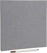 Large Photo Album Self Adhesive for 4x6 8x10 Pictures Scrapbook Magnetic Album DIY Scrap Book 40 Sticky Pages with A Metallic Pen, Grey