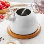 Stainless Steel Tea Kettle Kitchenware Water Kettle for Induction Cookers 3L