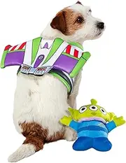 Rubie's Disney Toy Story Buzz Pet Accessory and Toy Bundle, As Shown, Small/Medium