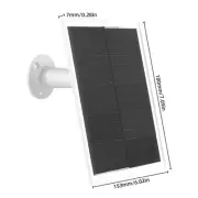 10W Solar Panel For Security Camera 5V Micro-USB Port Camera Solar Panel C 5
