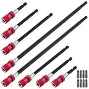 8Pcs Drill Bit Extension Set Magnetic Drill Extension Bit Holder Drill Bit4737