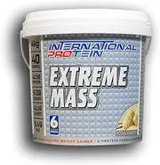 International Protein Extreme Mass Vanilla Ice Cream Flavour Weight Gainer Protein Powder 4 kg