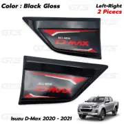 For Isuzu D-Max X-Series 4WD 2020 22 Black Side Vent Fender Trim Cover (for: Isuzu)