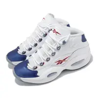 在飛比找ETMall東森購物網優惠-Reebok 籃球鞋 Question Mid Blue T