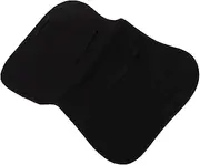 BESPORTBLE Anti-Slip Sweat Pad Horses Western Saddle Pad Horse Saddle for Horse Pads Horse Saddle Strap Back Pink Comfortable Horse Saddle Material Cushion Contoured Polyester Black