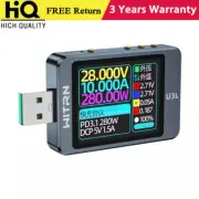 WITRN U3L (PRO) CNC Grey USB Tester Voltage Current Meter PD3.1 Cheater PPS EPR