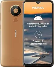 [Nokia] 5.3 6.55-Inch Android UK SIM Free Smartphone with 4 GB RAM and 64 GB Storage (Dual Sim) - Sand