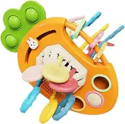 Milisten Funny Pulling String Toy Interactive Sensory Learning Toy for Toddlers Develops Fine Motor Skills and Coordination Lightweight and Safe Material for Easter Basket Stuffer