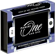 2023-24 Panini One and One NBA Trading Card Hobby Box (1 Autograph)