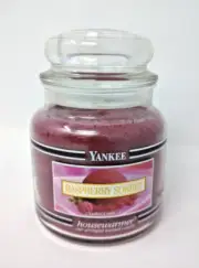 brand new Yankee Candle 14.5 oz Raspberry Sorbet 1 wick Glass Jar Black Label