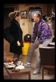 Clare Carey Craig T Nelson in Coach 1989 Historic TV Old Photo 2