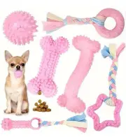 6pcs Dog Toys Puppy Chew Toy, Teething Toys for Puppies, Small Dog Toys Pet Dent