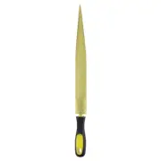 Woodworking Needle File 12 Inch Titanium Plating with PVC Handle