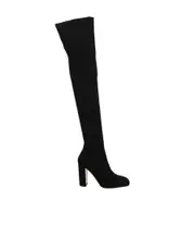 95mm over-the-knee boots 38.5,39 black
