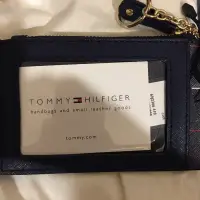 在飛比找蝦皮購物優惠-Tommy Hilfiger 可愛 英倫 票卡夾 零錢包 鑰