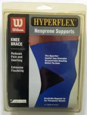 WILSON (SERIUS) HYPERFLEX NEOPRENE KNEE BRACE (SMALL) NEW