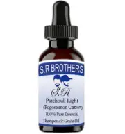 S.R.Brothers Patchouli Light 100% Pure & Natural Pogostemon Cablin Essential Oil