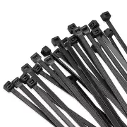 100 Pcs 12 Inch Heavy Duty Self-Locking Cable Zip Ties for Indoor Outdoor