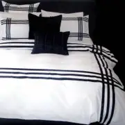 Metropolitan Mirage Ribbons Quilt Cover Set Queen