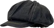 [Vaveren] Newsboy Cap Summer Flat Hat Octagonal Hat for Hiking Traveling Outdoor Shopping