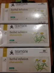 Teamonk Herbal Infusion Chamomile Tea - 30 x 3 = 90 Bags