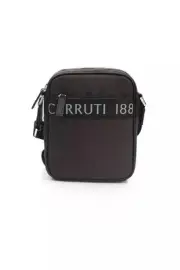 Cerruti 1881 Brown Nylon Men Messenger Bag - RRP 292.68 USD