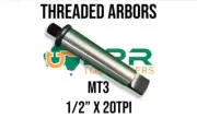 Threaded Drill Chuck Arbor 3MT x 1/2-20TPI thread suit screw in Chucks