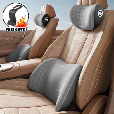 Car Neck Headrest Pillow Rest Head Support Cushion Pillow Universal Car Supplies