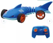 Hot Wheels Shark Speeder, Battery-Powered RC Vehicle