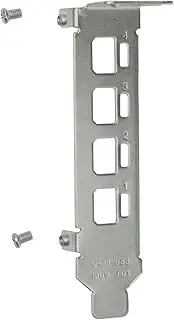 Low Profile Short Bracket Half Height Bracket with 2X Screws Compatible with NVID-IA Quadro K1200 NVS 510 P400 P600 P620 P1000 K1200 NVS510 T600 T1000