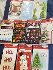 2 Pk of 6 American Greetings Christmas Money/Gift Card Holder Envelope checklist