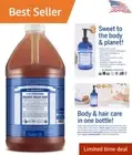 Dr. Bronner’s Organic Sugar Soap Peppermint - Fair Trade - 64 oz - 4-in-1 Uses