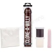 Clone-A-Willy Vibrator Moulding Kit Deep Skin Tone