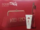 KENZO Flower Tag 50ML 3PC SET HER EDP FRAGRANCE PERFUME SP NEW INBOX GENUINE