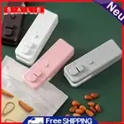 2 in 1 USB Rechargeable Mini Bag Sealer Portable Handheld Bag Heat Vacuum Sealer