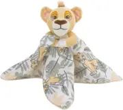 Disney Lion King Simba Yellow, Green, and White Jungle Leaves Lovey Security ...