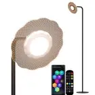 Modern LED Sunshine Floor Lamp Corner Lighting Timer For Bedroom Living Room