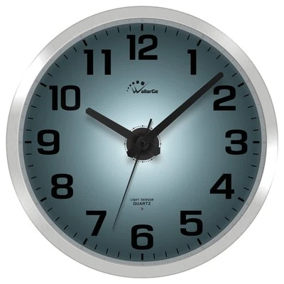 Night Light Wall Clock for Bedroom - Silent Lighted up Wall Clock Glow in The...