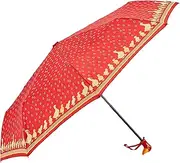 [Clifton] Duck Handle Mini Maxi, Yellow Ducks Print On Red