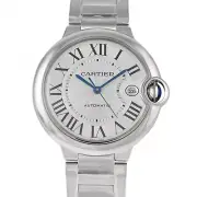 New Cartier Ballon Bleu Stainless Steel Automatic 40 mm Silver Watch WSBB0040