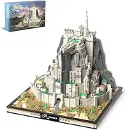 Ideas Castle Architecture Mini Building Block Set with Light, MOC STEM Building The City Lord Set for Adult Film Fans,STEM Christmas Birthday Gift Toy for Boy and Girl Kids 8-14 1680PCS