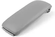 Car Armrests Console Armrest PU Leather Center Console Armrest Cover Lid Fit for Audi A4 S4 A6 2000-2008 Console Armrest(Gray)