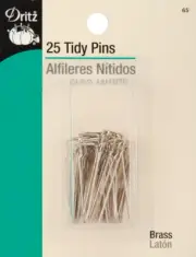 Dritz 65 Tidy Pins -1.25" 25/Pkg