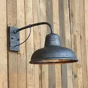 Outdoor Waterproof Iron Wall Lamp Bronze Vintage Industrial Wall Lamp Semi-Gloss Finish for Corridor Bar Cafe Restaurant Terrace Garden Home Decoration Wall La