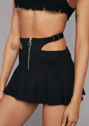 [Poster Grl] No Contest Pleated Mini Skirt