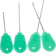 GOOHOCHY 4pcs Fishing Bait Needle Durable Rigging Hook Tool for Easy Baiting Freshwater Saltwater Environments for Rivers Lakes