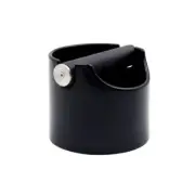 Knock Box/Mini Waste Bin Black Silicone Coffee Barista Cafe Bins