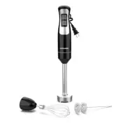 Immersion Blender Handheld, Hand Blender with 4-point thickened SS blades, Mi...