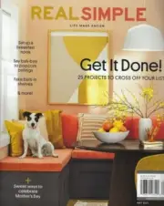 Real Simple Magazine May 2023 Get it Done brand new free shipping