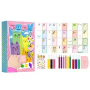 Squeegee Art Kids Paint Kits Drawing Papers DIY Rainbow Scratch Art for Kids